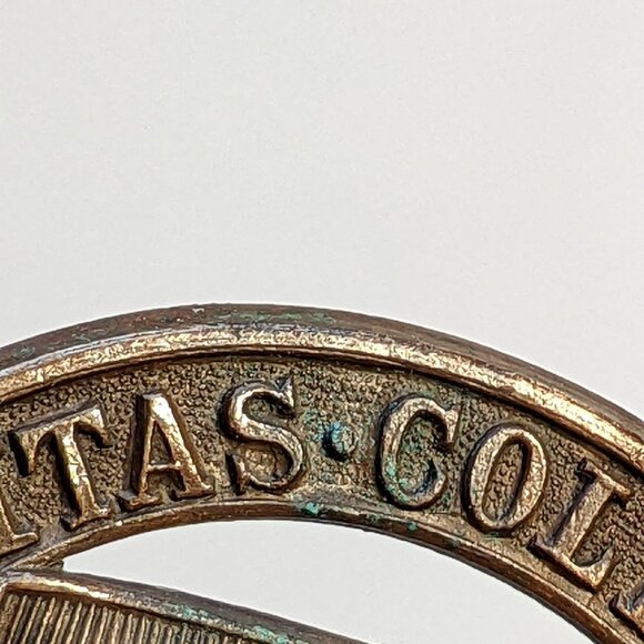 WW1 McGill University Canadian Officer Training Corps Hat Badge COTC Lees 1915 - Picture 3 of 6